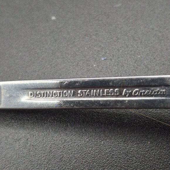 Oneida Lisbon Distinction Stainless Cocktail Forks Set Of 4 No Black Accent - Picture 2 of 6